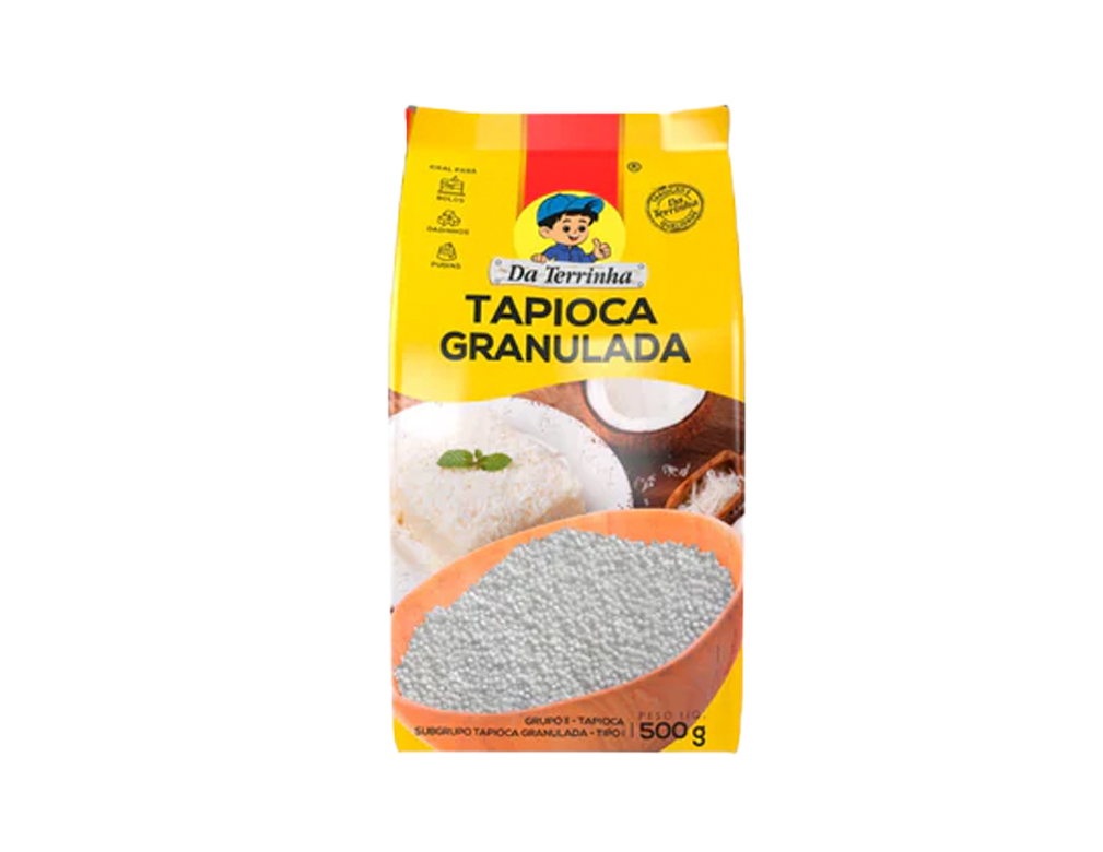 TAPIOCA GRANULADA DA TERRINHA 500 G (FD 12 PCT)